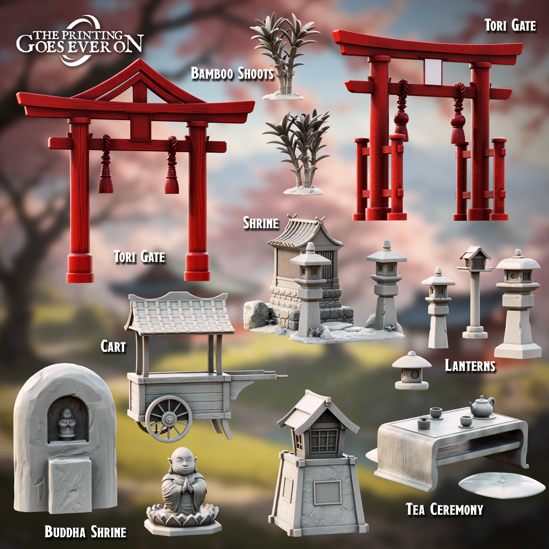 Scatter Terrain Props - Slayer Masquerade - Presupported